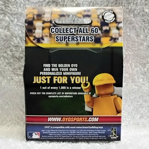 Sealed 2014 MLB Mystery Mini Figure Find the Golden OYO by OYO Sports!! - Picture 4 of 4